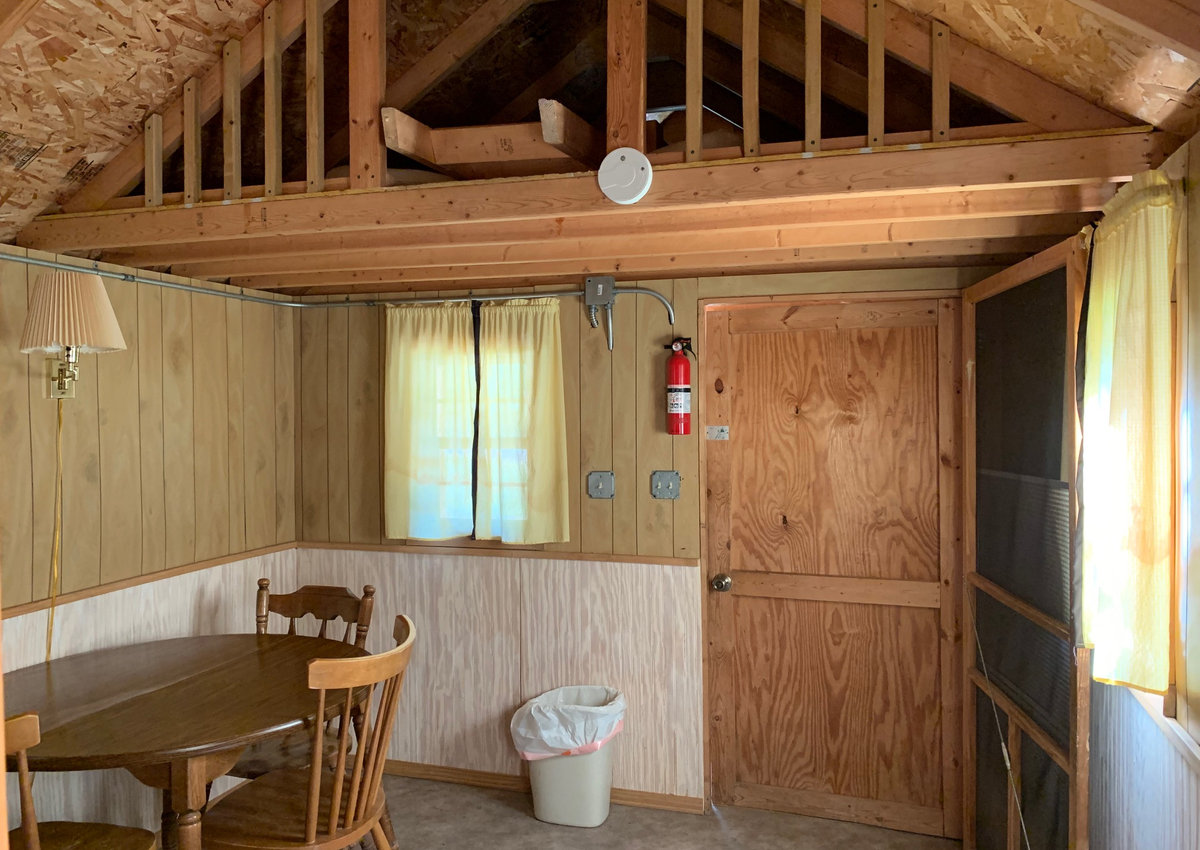 Apple Creek Campground cabin rental