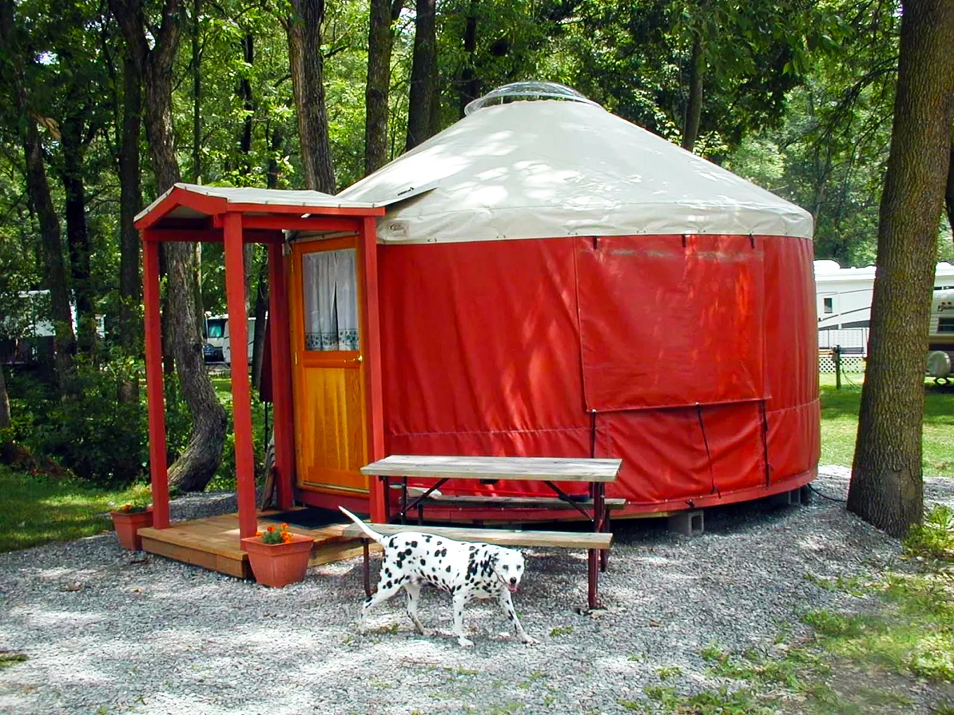 Lodging at Apple Creek Campground