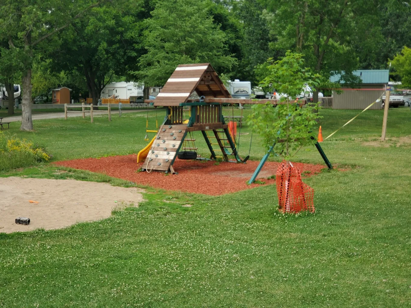 Playground at Apple Creek Campground