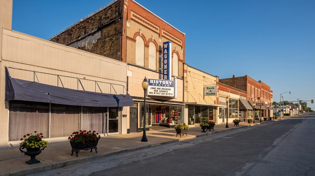 Downtown Wagoner OK