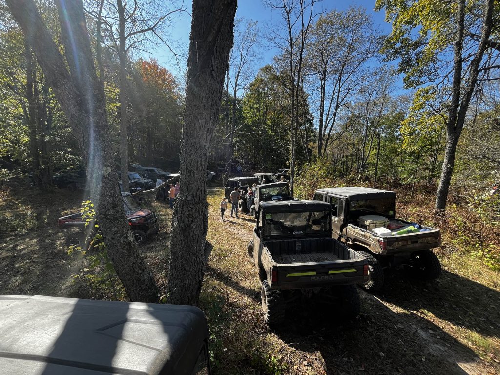 ATV trail at Sunrise Lake