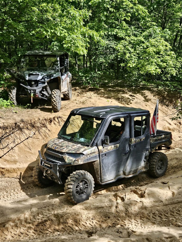 ATV riding at Sunrise Lake