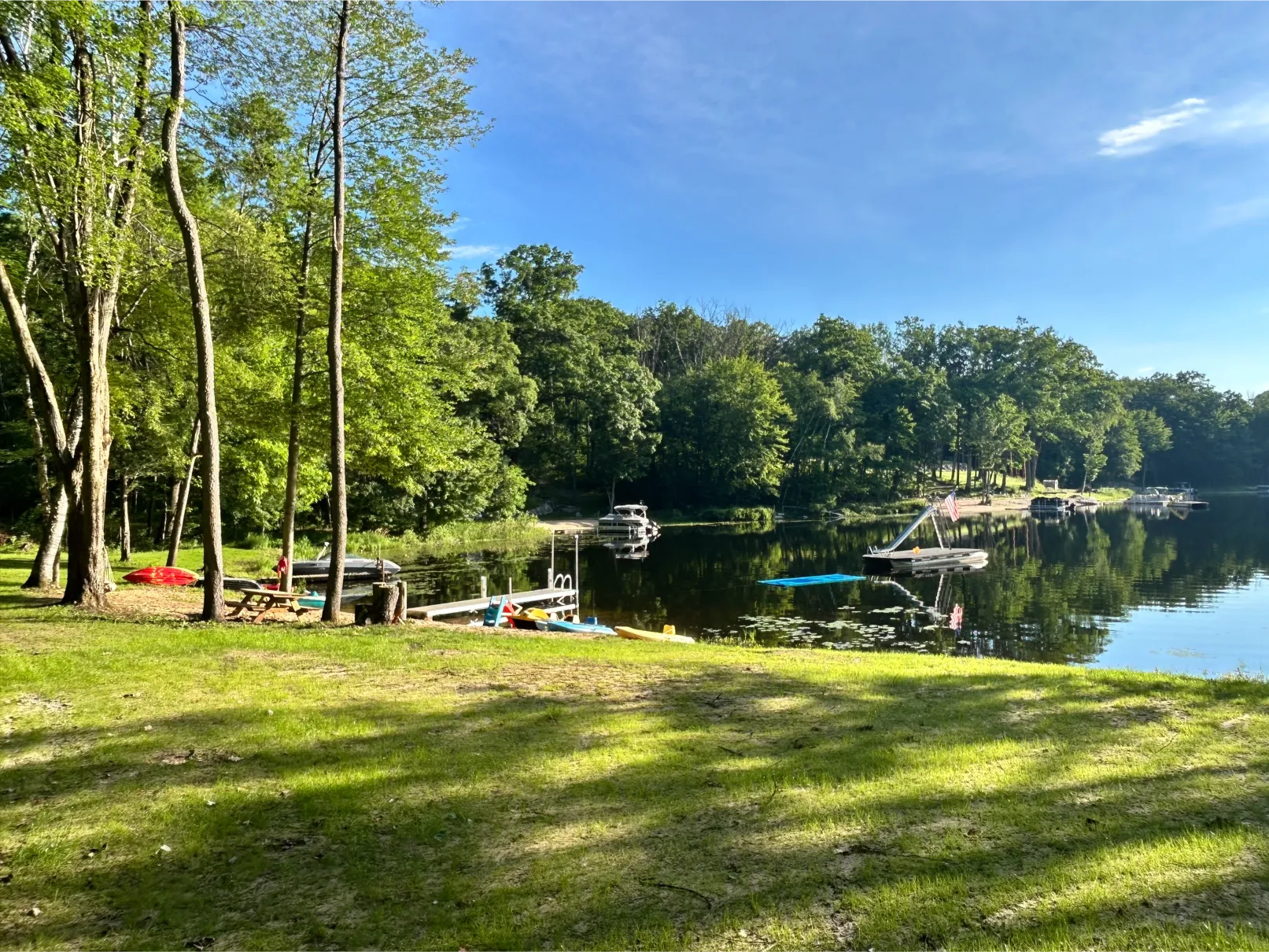 beautiful lake shot