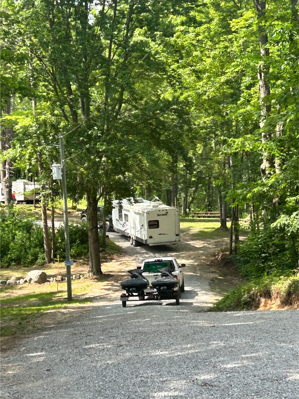 camper driving