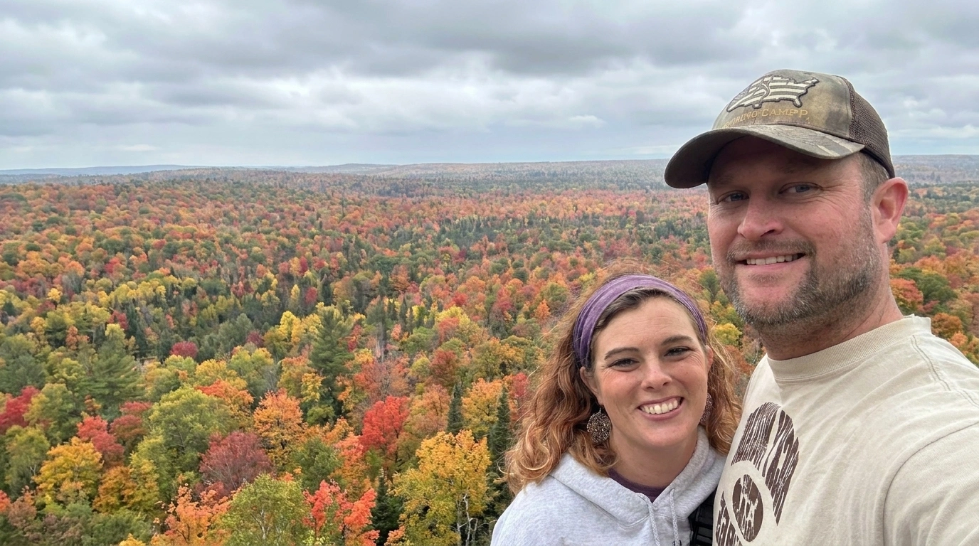 Adam and Megan Cornell - Owners of Sunrise Lake Family Campground