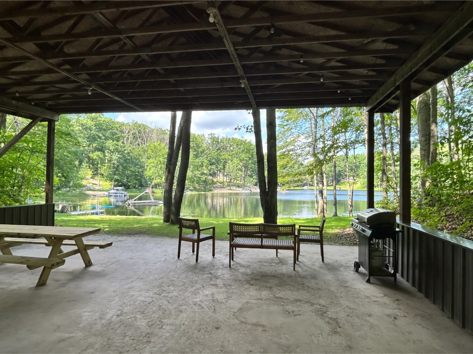pavilion looking out