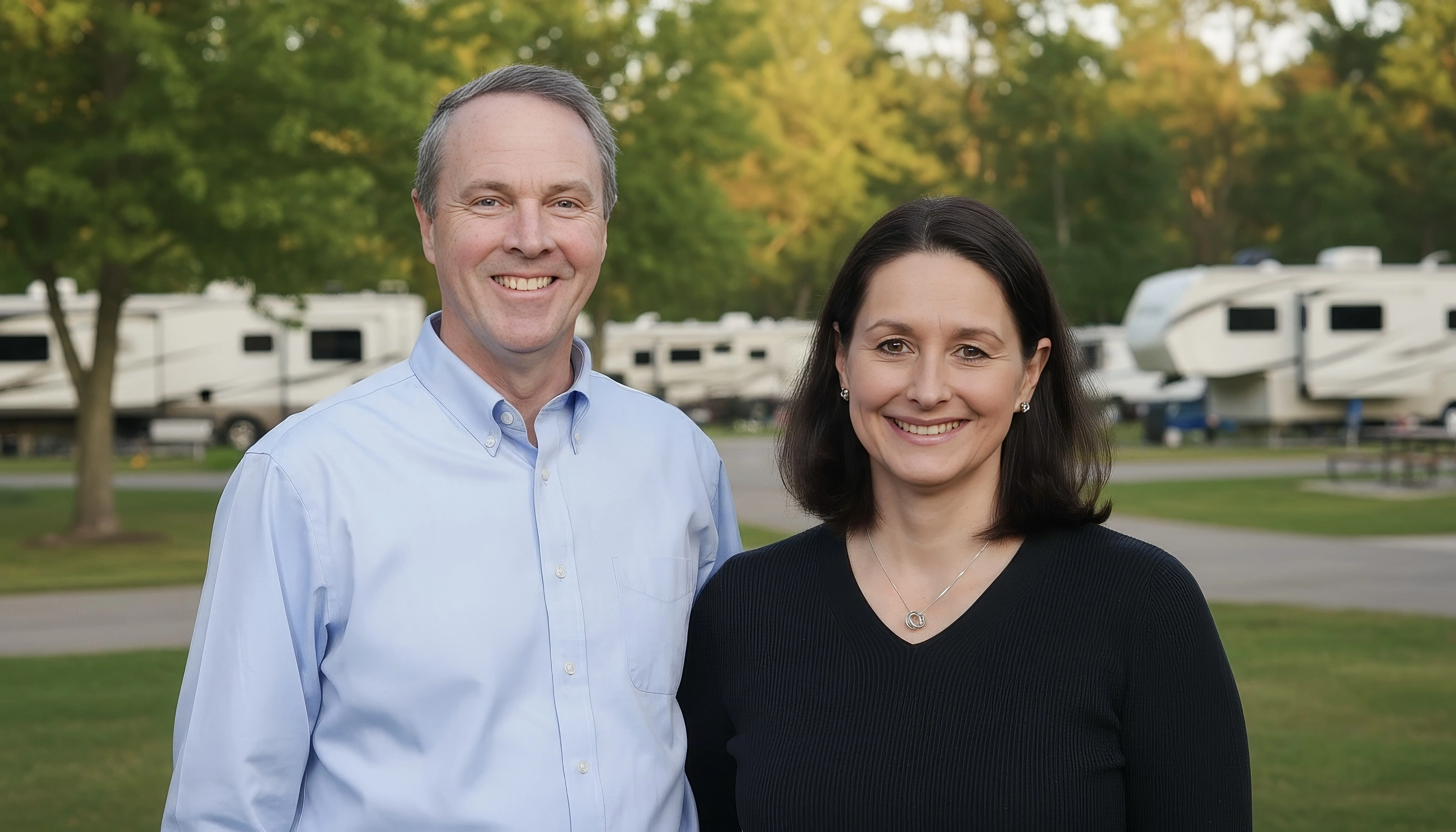 Mia and Eric headshot