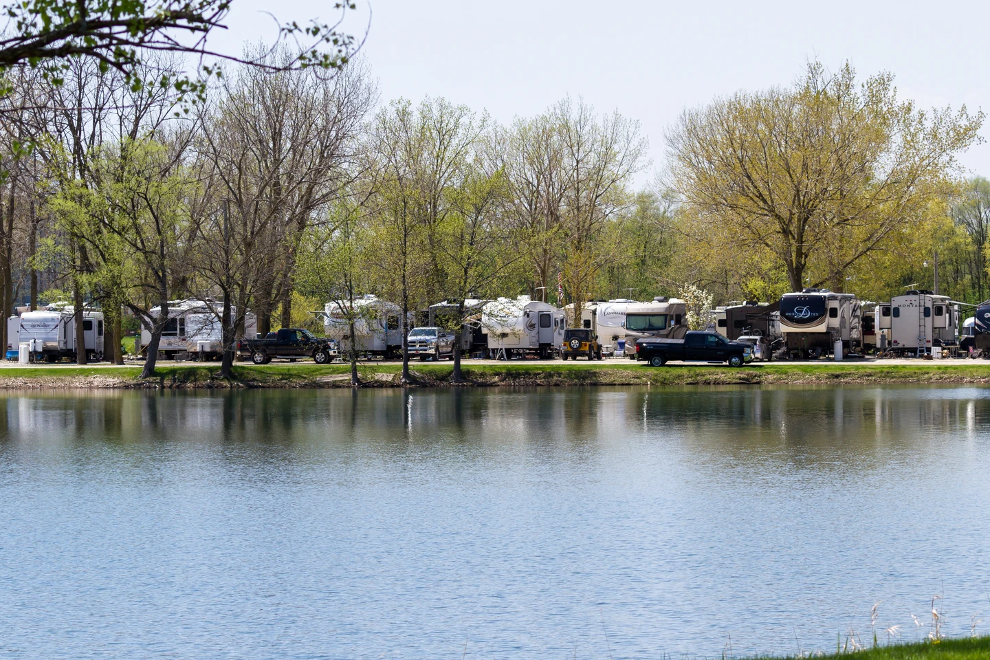 Campground background